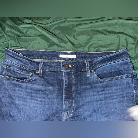 Levi's Women's Skinny Jeans in Deep Blue - Picture 1 of 5